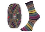 Furka Stretch-Sockenwolle von Golden Socks, Pro Lana,  Strumpfwolle beere braun